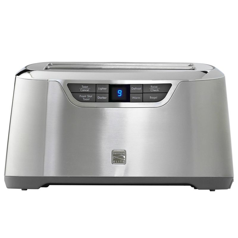 Kenmore Elite 4-Slice Auto-Lift Long Slot Toaster - Stainless Steel, 3 of 9