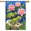 Briarwood Lane House Flag 40x28 For Outdoor Frog Pond Summer For Summer House Flag - 2 of 4