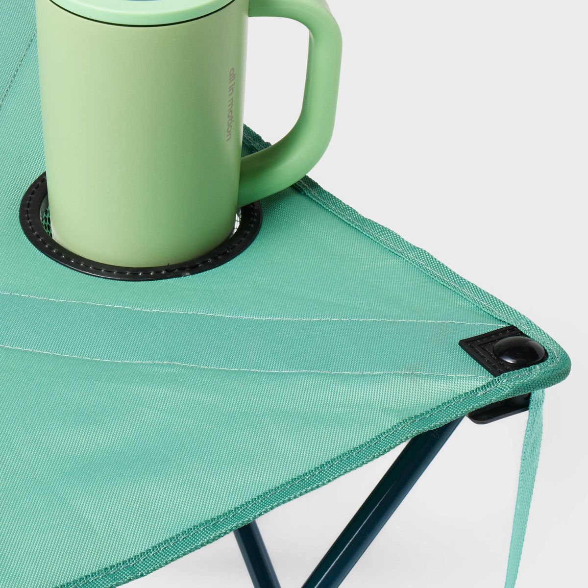 2pc Quad Side Steel Rectangle Portable Picnic Table - All In Motion™ - thumbnail 6
