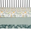 Sammy & Lou Jungle Escape Baby Nursery Crib Bedding Sets - 4pc - 4 of 4