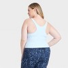Women's Everyday Soft Square Neck Support Tank Top - All In Motion™ - 2 of 3