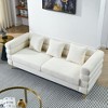 SKRAN Sectional Sofa, Living Room Comfort Fabric-Deep Seating with Pillows for Living Room,Bedroom,Office - 4 of 4