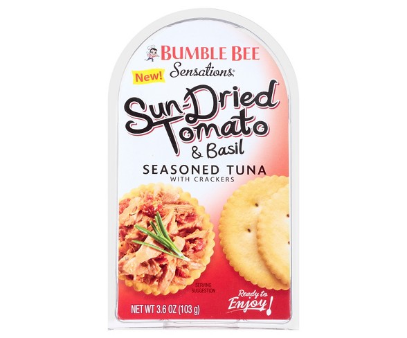 Bumble Bee Sensations Tuna Salad Kit Sundried Tomato & Basil - 3.6 oz
