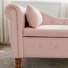 Sapphtopaz Storage Bench Storage Organizer Storage Ottoman Velvet Lounge Chair for Bedroom Ottoman with Storage for Living Room, Bedroom - 4 of 4