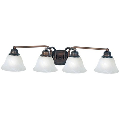 Maxim Lighting Malaga 4 - Light Vanity in  Oil Rubbed Bronze