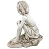 Design Toscano Pausing by the Pond Little Girl Garden Statue - 4 of 4