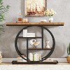 Hommoo 41.3" Industrial 4-Tier Console Table - 2 of 4
