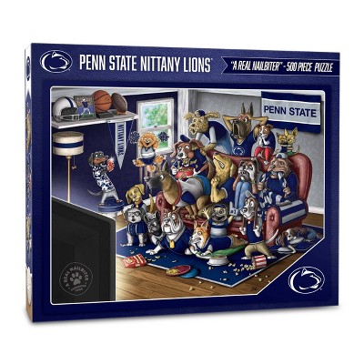 NCAA Penn State Nittany Lions Purebred Fans 'A Real Nailbiter' Puzzle - 500pc