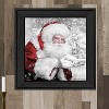 "Santa's Little Friends" by Bluebird Barn, Ready to Hang Framed Print, Black Frame - 4 of 4