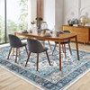 Large Washable Area Rug, Non-Slip Low Pile Vintage Boho Carpet for Living Room, Bedroom, Dining Room, Kitchen, Machine Washable Home Decor - 2 of 4