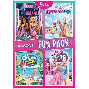 Barbie 4-Movie Fun Pack (DVD) - 1 of 1