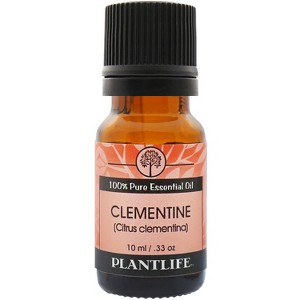 Plantlife Clementine Aromatherapy Essential Oil – 100% Pure, Therapeutic Grade, No Additives or Fillers, 10 ml - 1 of 2