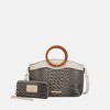 MKF Collection Phoebe Tote Women’s Faux Crocodile-Embossed Vegan Leather with Wristlet Wallet Bag by Mia K - 2 of 4