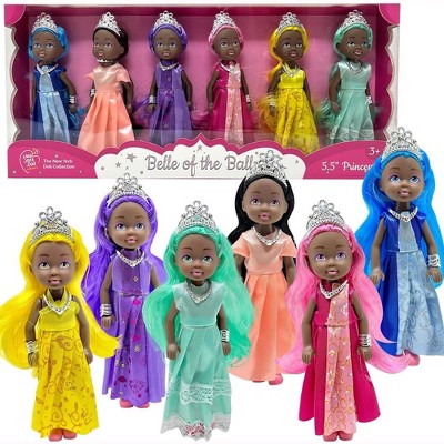 The New York Doll Collection 5.5 Inch Princess Dolls