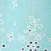 island aqua eyelet embroidery
