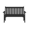 WestinTrends Malibu 3-Piece HDPE Outdoor Patio Furniture Couch and Coffee Table Set - 4 of 4