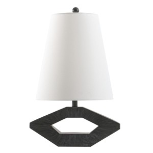 Praia Table Lamp - 24.75 Inch Height - TBL4588 - Black - Safavieh - 1 of 4
