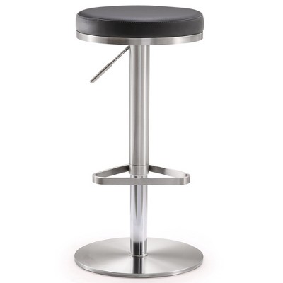 TOV Furniture Fano Performance Vegan Leather Adjustable Barstool