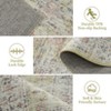 Washable Rug for Living Room, Non-Slip Non Shedding Soft Carpet,Indoor Foldable Printed Accent Rug for Bedroom, Dining Room, Nursery, Office - 3 of 4