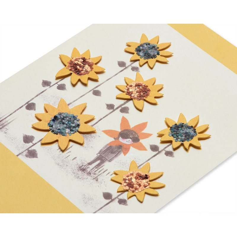 Sunflower Girl Card - PAPYRUS, 6 of 7