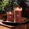 WoodWick 21.5oz Large Hourglass Jar Candle Cinnamon Chai: Soy Wax Blend, Machine-Poured, 180hr Burn Time - 4 of 4