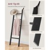 Blanket Ladder Decorative Farmhouse for The Living Room, 5-Tier Ladder Shelf, Ladder Rack for Storage and Decor - 3 of 4