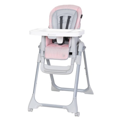 Chicco high best sale chair pink