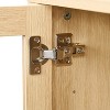 Vynxaria Antique Dome Cabinet - Versatile Storage Solution for Any Space - 2 of 4