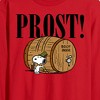 Men's - Peanuts - Prost Snoopy Root Beer Long Sleeve Graphic T-Shirt - 2 of 4