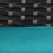 black/teal