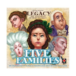 Legacy - Testament of Duke de Crecy, Five Families Expansion Board Game - 1 of 2