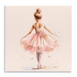 Stupell Industries Stepping Ballerina in Tutu Wall Plaque Art - 1 of 4