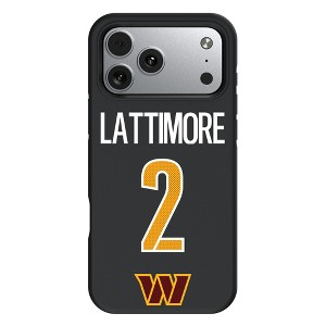 NFL Washington Commanders Players Game Tactic Bump Cell Phone Case for Apple iPhone 17 Series - 1 of 4
