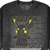 Men's - Pokémon - Pikachu Electric Bolt Graphic Fleece Sweatshirt - 2 of 4