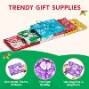 Joyfy 12 Pcs Christmas Gift Card Boxes Holder, Fancy Foil Boxes with Ribbon, Decorative Wrapped Envelopes for Xmas Party Present Decoration - 4 of 4