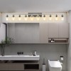 10 Light Bathroom Light Fixtures, Bathroom Vanity Light with Clear Glass,Large Vanity Lights for Bathroom, Vanity Lights for Mirror, Wall Sconce - 4 of 4