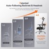 Newtral MagicH-BPro Ergonomic Chair with Footrest - 4D Armrest - 4 of 4