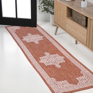 JONATHAN Y Arden Vintage Casual Medallion Indoor/Outdoor Area Rug - 1 of 4