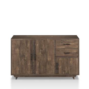 Iohomes Frakes Contemporary Buffet Table Natural Tone - HOMES: Inside + Out