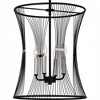 Quoizel Lighting Leiland 4 - Light Pendant in  Matte Black - 3 of 4
