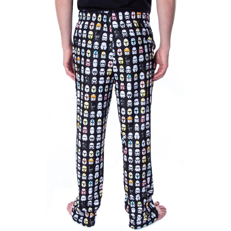 Star Wars Men's Ultimate Stormtrooper Head Allover Pattern Sleep Pajama Pants Ultimat Trooper Pattern, 4 of 6