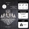 CityFurn 4/8/18/24–Light Crystal Classic Traditional Chandelier - 4 of 4