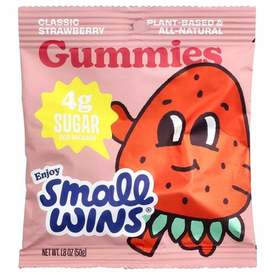 Enjoy Small Wins, Gummies, Classic Strawberry, 1.8 oz