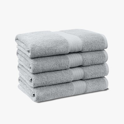BAGOKIE 4-Piece Bath Towel Set
