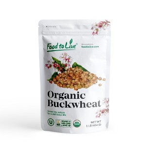 Organic Buckwheat Kasha - Grechka, Toasted Whole Groats, Non-GMO - 1 of 4