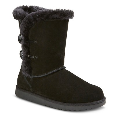 shearling style boots