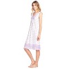 Casual Nights Women's Fancy Lace Floral/Embroidered Sleeveless Nightgown - 3 of 4
