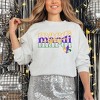Simply Sage Market Women's Graphic Sweatshirt Mardi Stacked Cursive - 2 of 3