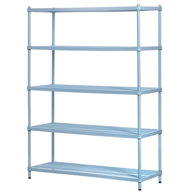 Target 5 tier metal shelving deals unit