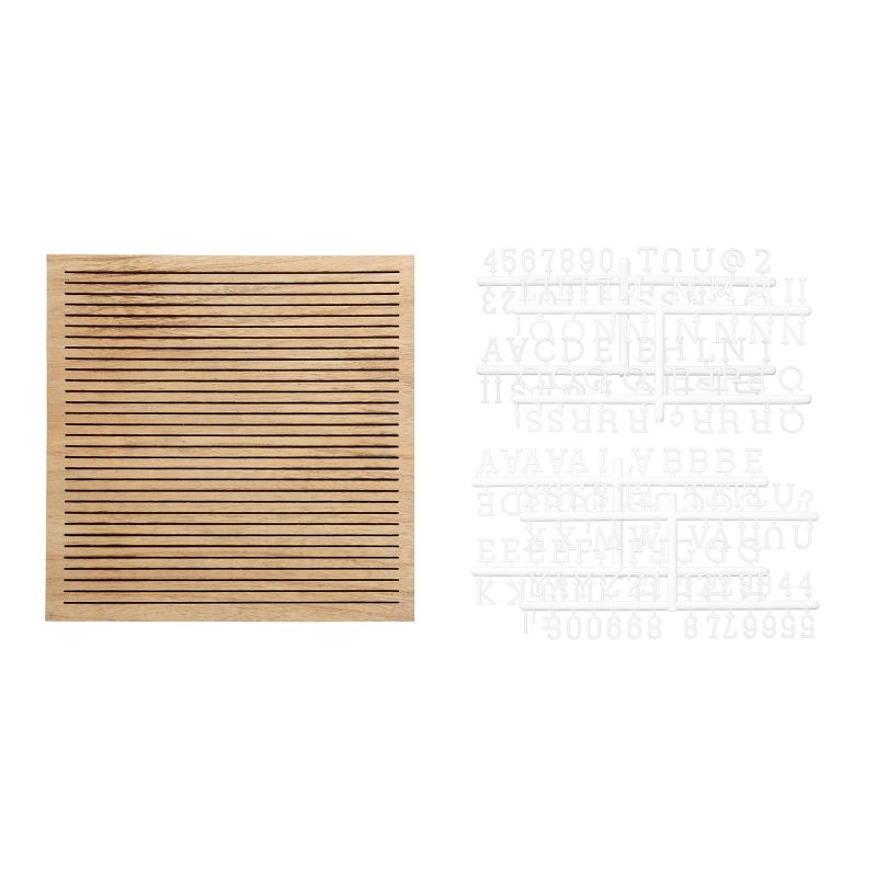 Pearhead Wooden Letterboard, 3 of 8